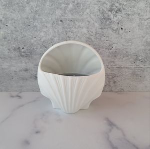 Shell Candle and Holder